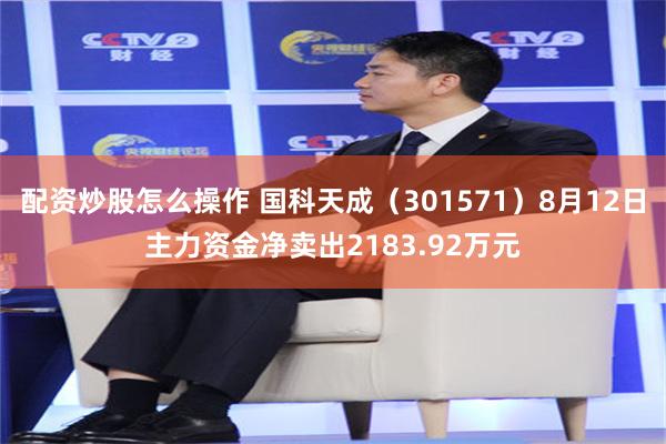 配资炒股怎么操作 国科天成（301571）8月12日主力资金净卖出2183.92万元