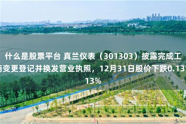 什么是股票平台 真兰仪表（301303）披露完成工商变更登记并换发营业执照，12月31日股价下跌0.13%