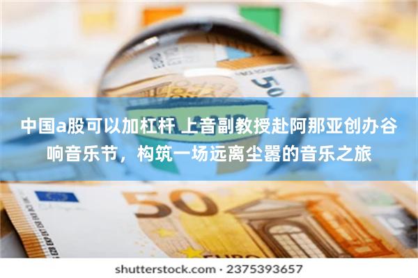 中国a股可以加杠杆 上音副教授赴阿那亚创办谷响音乐节，构筑一场远离尘嚣的音乐之旅