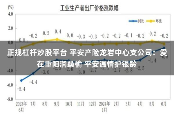 正规杠杆炒股平台 平安产险龙岩中心支公司：爱在重阳润桑榆 平安温情护银龄